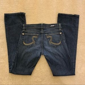 Rock and republic dark bootcut jeans size 25